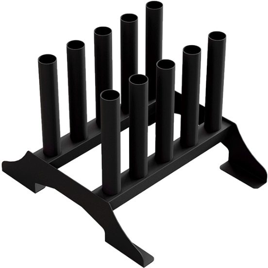 Suporte Fogueteiro para 10 Barras 28mm - Fogueteiro no atacado